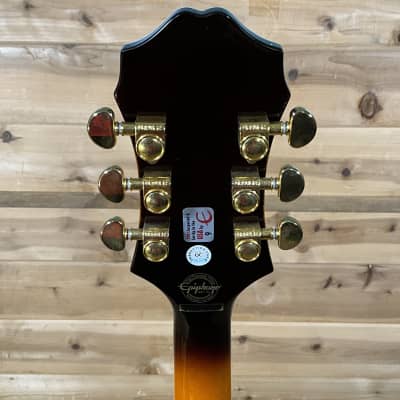 Epiphone 2015 Joe Pass Emperor II Pro Electric Guitar USED - Vintage Sunburst image 6