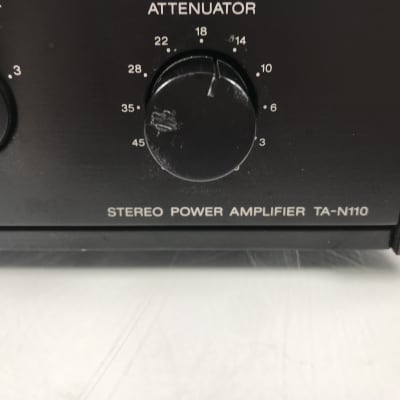 Vintage Sony TA-N110 Stereo/ Mono Power Amplifier image 4