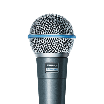 Shure BETA 58A- Dynamic Vocal Microphone image 1