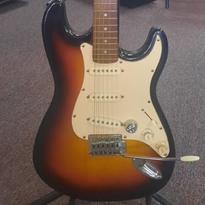 Pignose Stratocaster Electric Guitar Burst RARE ***FREE SHIPPING*** for sale