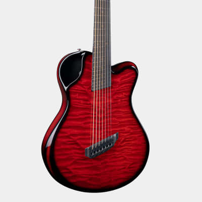 Emerald X20-7 String | 7-string carbon fiber electric/acoustic guitar for sale