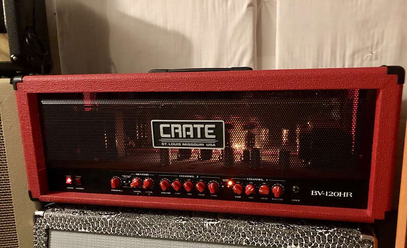 Crate BV-120 2001 Red voodoo Sammy Hagar | Reverb
