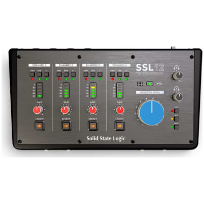 SOLID STATE LOGIC SSL12 12-in/8-out USB bus-powered audio interface image 1