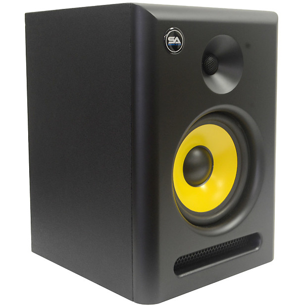Seismic Audio Spectra-6P Active 1x6" 75w Studio Reference Monitor Speaker image 1