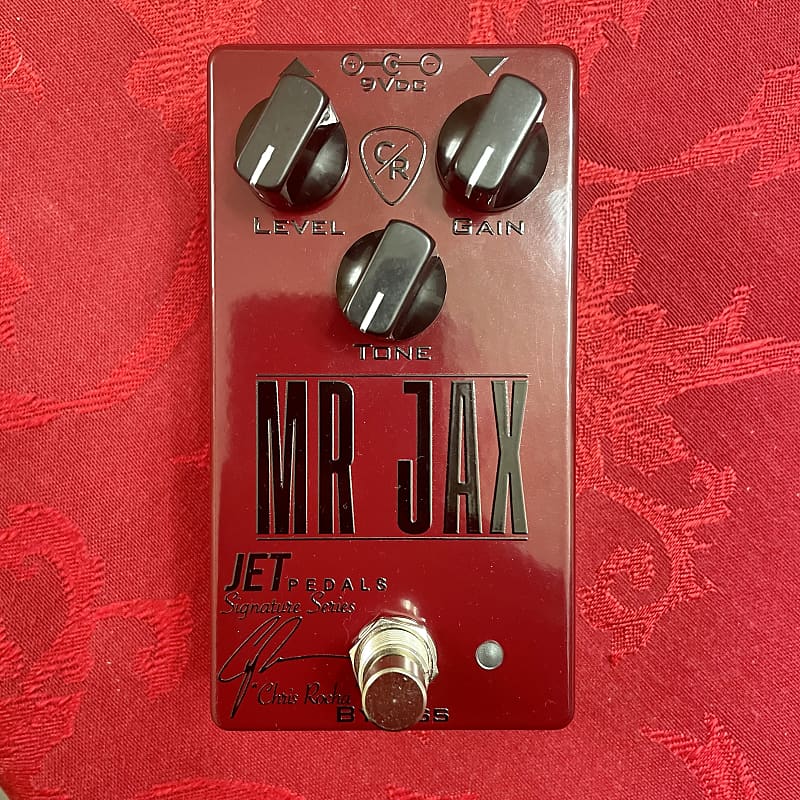 JET Pedals MR JAX Chris Rocha Signature Series 2023 Red Reverb