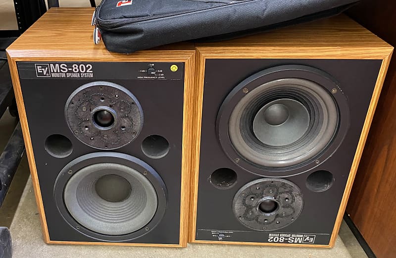 Electro-Voice MS802 Studio Monitor Pair *Parts/Repair*  			