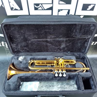 Yamaha 4335 Gll Gold Laquer Trumpet- Intermediate image 3