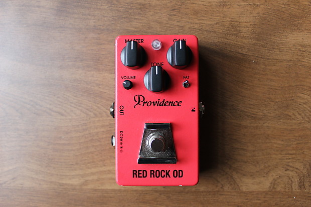 【暖かく粘りあるODサウンド‼︎】Providence RED ROCK OD Providence/ RED ROCK OD 暖かく粘りあるODサウンド