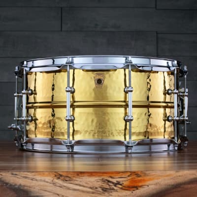 Ludwig 6.5x15 Brass Snare Drum 1920's