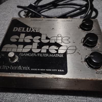 1978-81 era Electro-Harmonix Deluxe Electric Mistress V1- Silver / Black- Flanger/Filter Matrix image 2