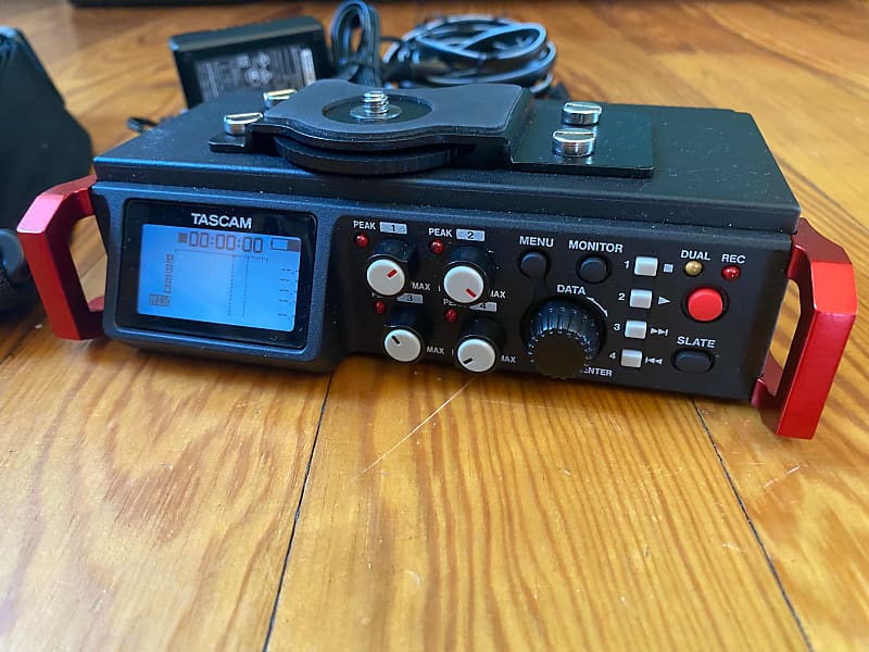 Tascam DR-701D 6-Track 4-Channel DSLR Recorder w/ K-Tech Case