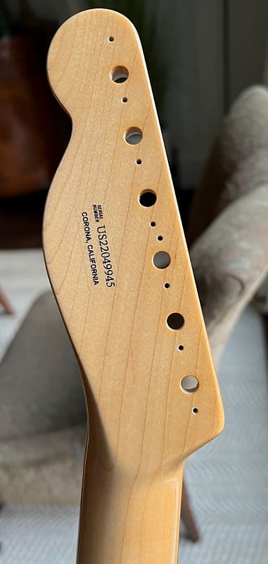 Fender Telecaster American Original 60s Neck 2022 - Nitro
