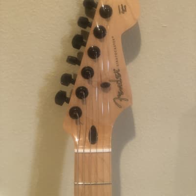 Midnight Wine Fender Stratocaster With Black Fender Locking Tuners and Hardware image 5