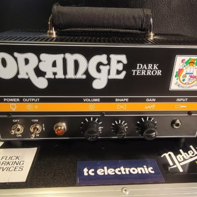 Orange Dark Terror 真空管アンプ 15W Orange Dark Terror 15 Amp Head | High-Gain Tube Power – Orange