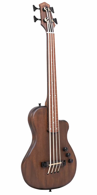 Gold Tone ME-BassFL Fretless 23-Inch Scale Solid Body Electric Microbass with Padded Gig Bag image 1