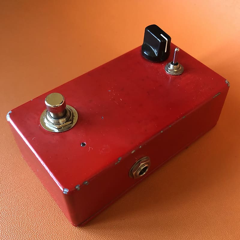 Dan Armstrong Red Ranger clone pedal w/ level control