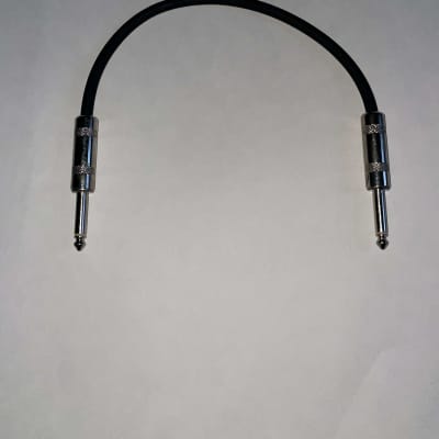 TS 1/4" to 1/4” 24cm (Patch Cable for Guitar Pedals)