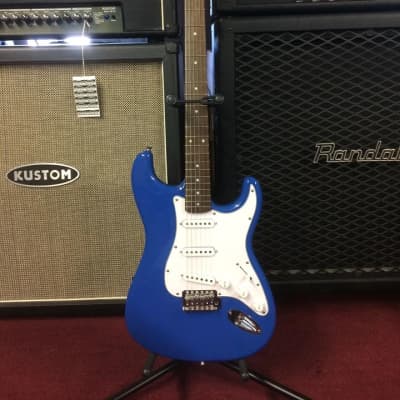 Cruzer by Crafter Strat Electric Guitar Blue ST-200/BLU for sale