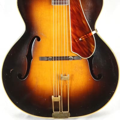 1943 Epiphone Broadway Sunburst Archtop Acoustic Guitar w/ OHSC Stunning! image 6
