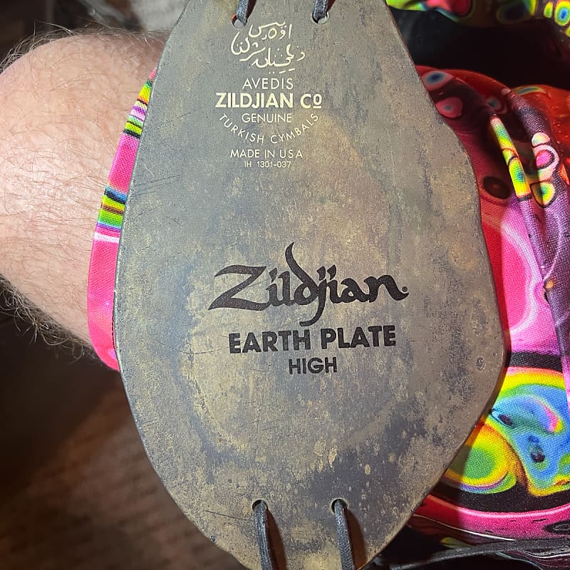 PAIR of 1996 ZILDJIAN EARTH PLATES plate HIGH TURKISH CYMBALS Reverb