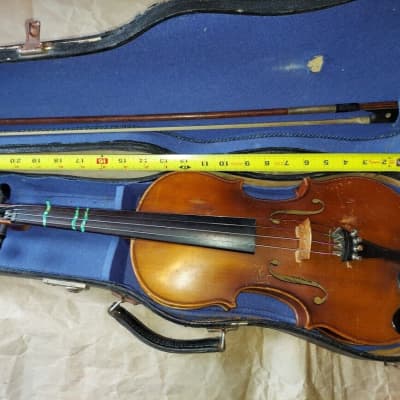 Lewis Model 125 sized 4/4 violin. Germany, Very Good Condition, w/ Case & Bow for sale