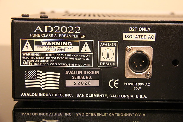 AVALON DESIGN AD2022 [Serial Number: 62827]