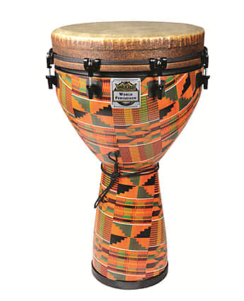 Remo DJ-0012-PM Mondo 12 inch Djembe Drum - Kintekloth image 1