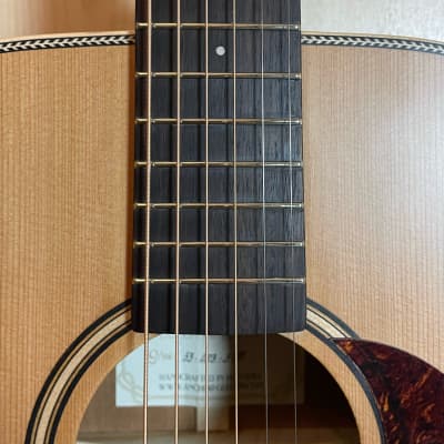 Anchor Guitars Falcon Europe SW Cedar/Sapeli Natural Satin Acoustic Guitar Made in Europe All Solid image 3