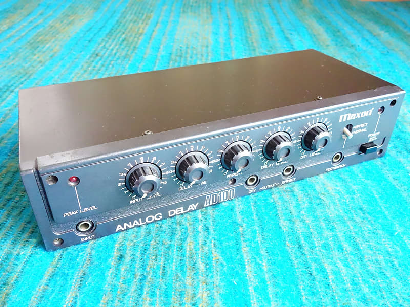 Maxon (Ibanez) AD-100 - 80's Vintage BBD Analog Delay - E140