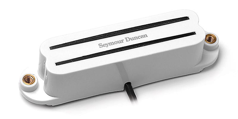 Seymour Duncan SCR-1 Cool Rails for Strat - white, bridge | Reverb