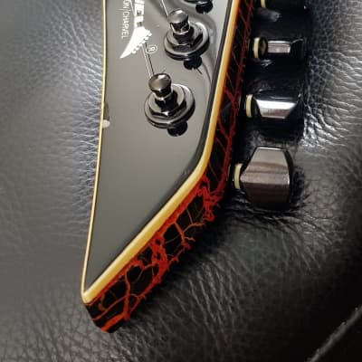 Charvel Model 6. Japan 1988. Fire Crackle. Stunning Original