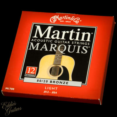 Martin M1700 Marquis 12 String 80 20 Bronze Light Acoustic Guitar