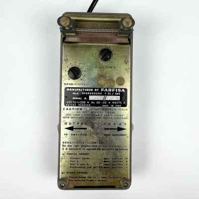 Farfisa Sferasound – Vintage Modulation Pedal – Excellent for Organs, Synths & Guitars image 7