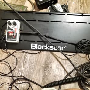 Blackstar steel pedalboard / up to 5 regular sized or 10 mini pedals and a brick / 1 of a kind image 1
