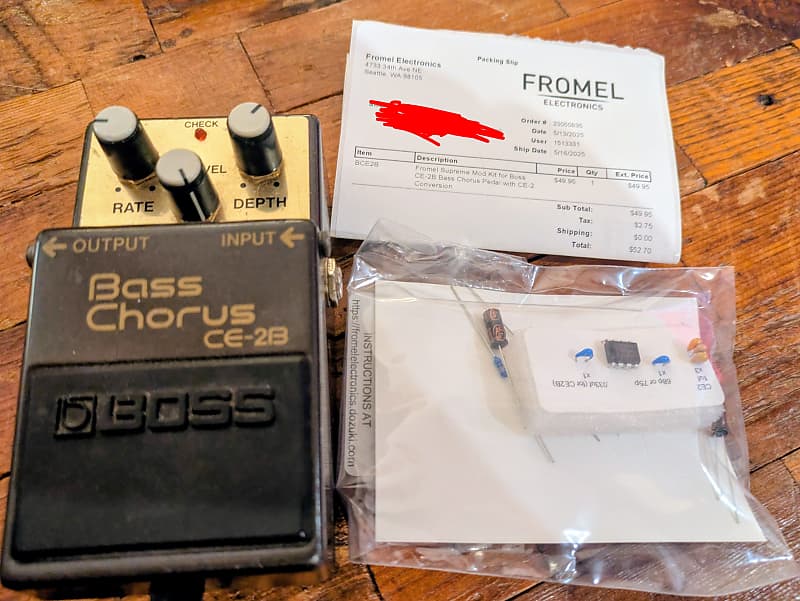 Boss CE-2B Bass Chorus (Green Label) | Reverb