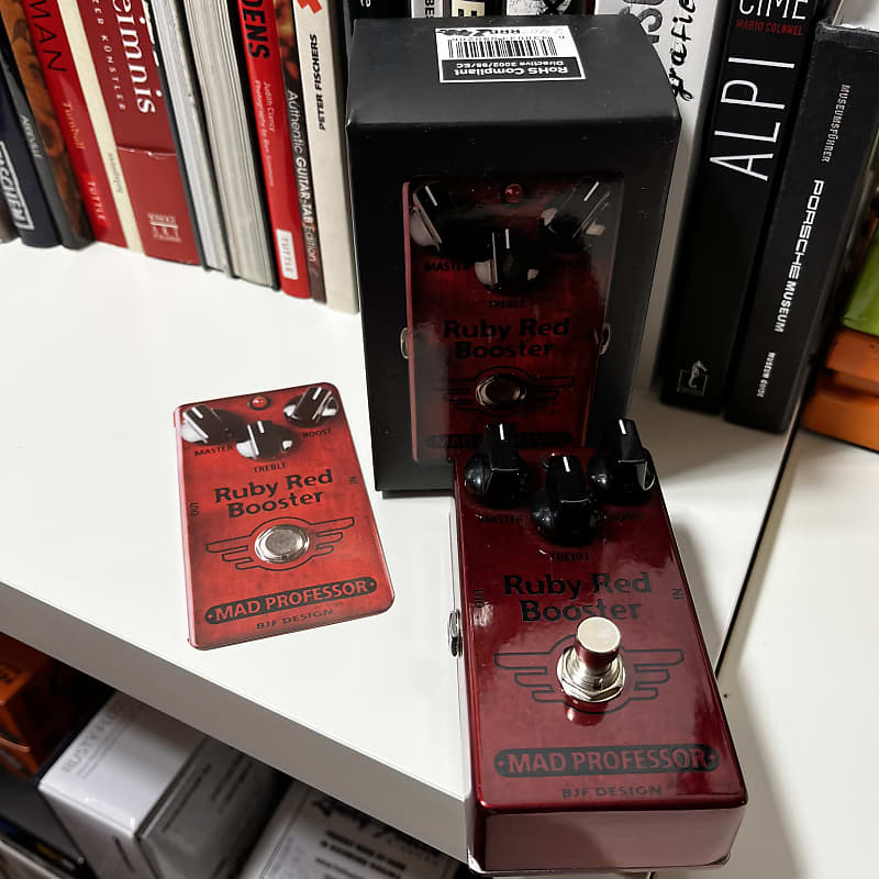 ギター MAD PROFESSOR Ruby Red Booster BJF Ruby Red Booster | Mad Professor Amplification