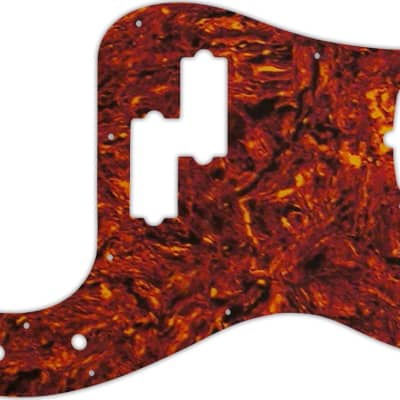 WD Custom Pickguard For Fender American Performer Precision Bass #05P Tortoise Shell/Parchment