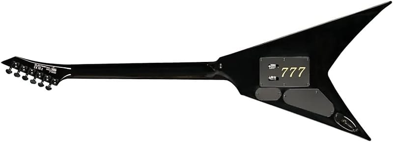 Washburn Parallaxe 6-String Electric Guitar, Black-Yellow Washburn Parallaxe 6-String Electric Guitar, Black-Yellow