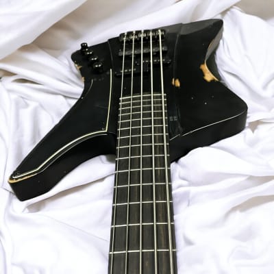 Sandberg "Forty Eight" Victor Brandt 5-String, Hardcore Aged Black w/ Ebony *8.5 Lbs., In Stock! image 6