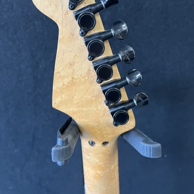 Lasido ? Parts Super Strat Guitar 1980's Made in Canada Gotoh Floyd Black image 14