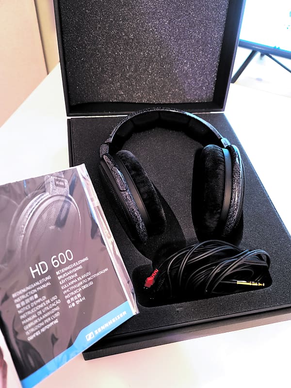 Sennheiser HD600 Headphones (Open Back) 2019 Marble Finish | Reverb