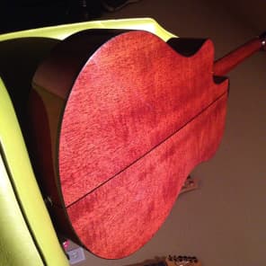 Sigma guitars by martin Tb-1n Natural thin body cutaway MIK Korean Made image 9