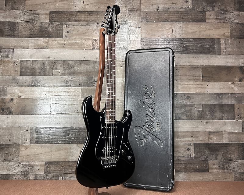 Fender Contemporary Series Stratocaster ST-556 Black W/OHSC MIJ