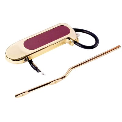DeArmond 1000 Rhythm Chief Floating Single Coil Pickup, Gold for sale