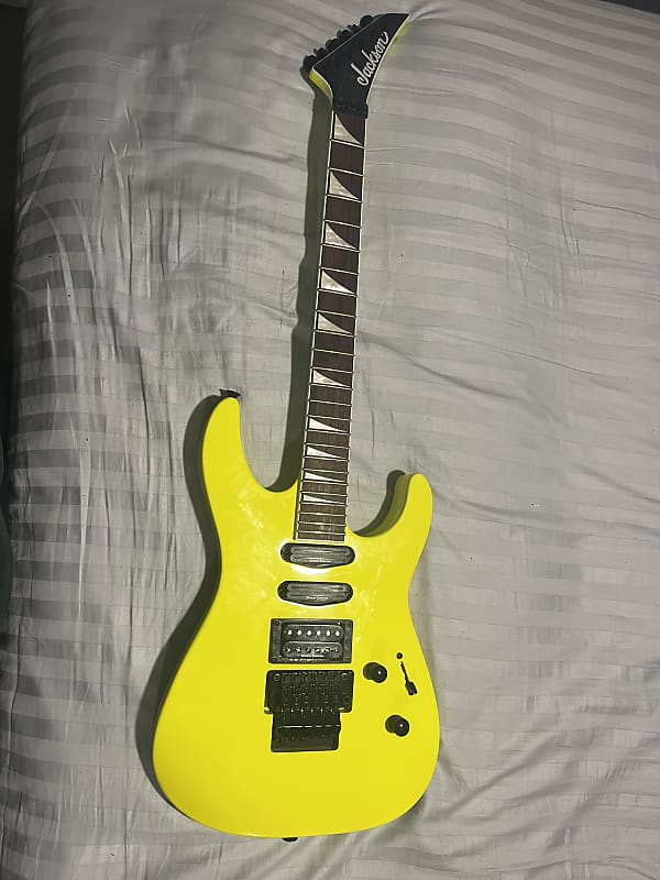 Jackson X Series Soloist SL3X Electric Guitar Neon Yellow