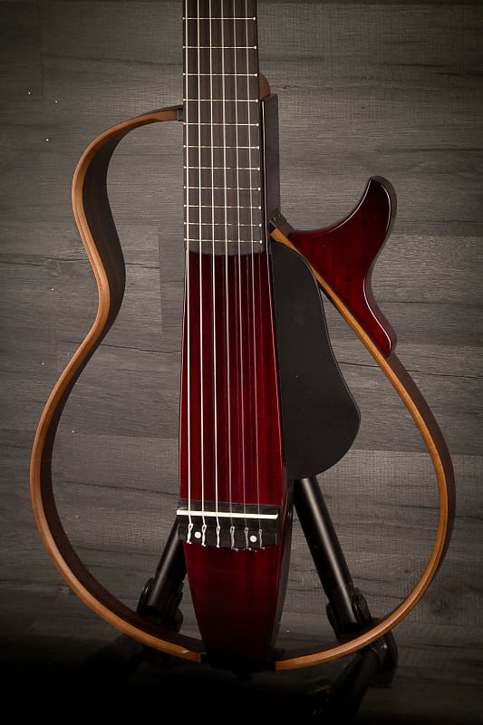 Yamaha SLG200N Silent Nylon String Crimson Red Burst | Reverb Canada