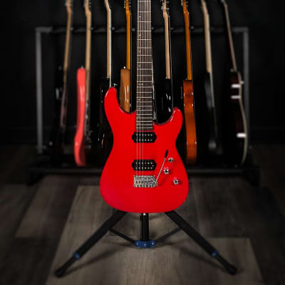 Samick SS71 Electric Guitar - Gloss Red for sale
