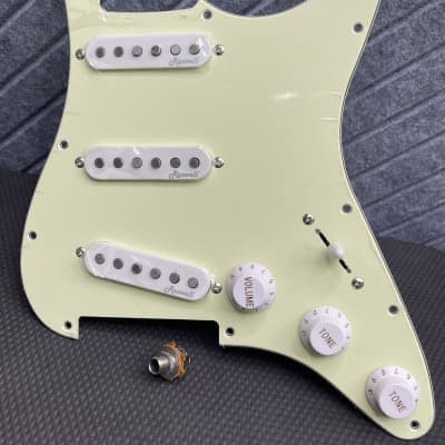 Harley Benton ST-62CC SFG Mint Green Loaded Pickguard Roswell | Reverb