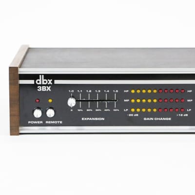 dbx Model 3BX 3 Band Dynamic Range Expander & 3BX-R Remote Control