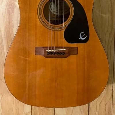 Vintage Epiphone PR-200/NA Acoustic Electric Guitar By